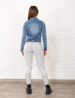 CAMPERA ELASTIZADO AZUL NEVADO - Imagen 6