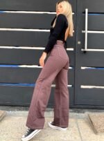 WIDE LEG RIGIDO CHOCOLATE - Imagen 3