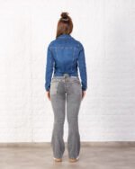 CAMPERA ELASTIZADA AZUL LOCALIZADO - Imagen 6